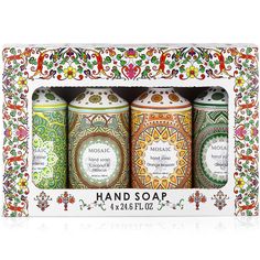 PRICES MAY VARY. INFUSED WITH NATURAL OILS – Each scent is infused with high-quality oils and extracts like Olive Oil, Coconut Oil, Gardenia Extract, and Orange Peel Extract that leaves hands moisturized with its dense and rich lather. MOISTURIZING HAND SOAP – Our olive oil hand soap, coconut hand soap, gardenia hand soap, and orange blossom hand soaps for bathrooms, kitchens, washrooms, and laundry rooms, come in beautifully designed bottles with high quality durable soap pump. EXQUSITE SCENTED Hand Soap Gift, Moisturizing Hand Soap, Coconut Hibiscus, Hand Soaps, Soap Gift Set, Ideal Bathrooms, Hand Soap Dispenser, Kitchen Soap, Kitchen Soap Dispenser