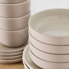 Kaloh Stoneware Dinnerware Collection | West Elm Aesthetic Dinnerware Set, Dining Plates Set, Plate And Bowl Set, Dishware Sets, Dining Plates, Everyday Dishes, Stoneware Dinnerware, Pasta Bowls, Stoneware Mugs