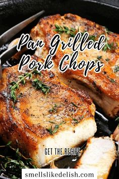 For a quick and impressive weeknight meal, look no further than grilled 
​Steakhouse Pork Chops. This recipe delivers restaurant-quality results 
​right at home, with juicy, flavorful pork chops cooked to perfection. 
​All you need are some pork chops, olive oil, salt, pepper, and your 
​favorite seasoning blend. You will have steakhouse quality pork chops on
​ the table in less than 30 minutes!