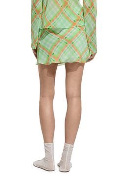 Show off your stems in this straight skirt updated with lively allover checks. Elastic waist Lined 100% polyester Machine wash, line dry Imported Summer Plaid Pleated Skort, Summer Pleated Plaid Skort, Plaid Pleated Skort For Summer, Summer Plaid Mini Skort, Summer Plaid Mini Skirt, Trendy Plaid Mini Skirt For Spring, Spring Plaid Skirt For Work, Chic Plaid Mini Skirt For Summer, Chic Plaid Skort For Spring