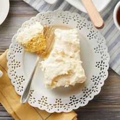 a piece of cake sitting on top of a white plate