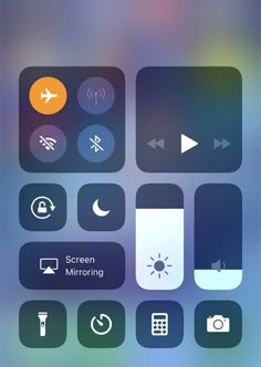 an iphone screen with various icons on it