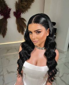 Hair Styles From Prom, Prom Hairstyles Down Long Hair, Long Hair Hairstyles For Prom, Best Hairstyles For Prom, Hairstyle For Prom Long Hair, Long Hair Ideas For Prom, Prom Hair Looks Down, Prom Long Hairstyles Down, Haïr Style For Prom