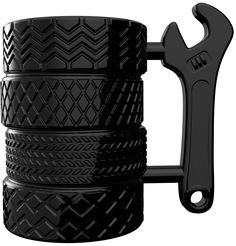 PRICES MAY VARY. Material: Ceramic Net weight: 350g & 12.35ounces Volume:350ml & 12.35ounces Dimensions:13.5*11*7.5cm & 5.31*4.33*2.95 inches Novelty and Attractive Design ：It looks like small tires stacked up on each other, or have been joined together. The wrench - shaped handle is novel and convenient for lifting mugs. In terms of aesthetics, Perfect and cool for the mechanic or car lover car buff. This Novel Design is independently developed and produced by MISHOWNET. Safe Raw Materials and Cheostmas Gifts For Dad, Small Useful Gifts For Men, Gifts For Craters, New Job Gift Basket For Men, Things I Want For Christmas Unique Gifts, Gifts For Boyfriend Computer, Gifts For Men Bosses, Cheap Black Crafts For Gifts, Birthday Gifts For Boyfriend Tools