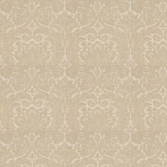 a beige wallpaper with an ornate design