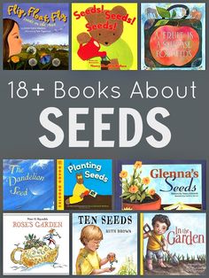 Seeds For Kids, Preschool Garden, Kindergarten Science, Classroom Library, Homeschool Science, Fiction And Nonfiction, Children's Literature, Teaching Science