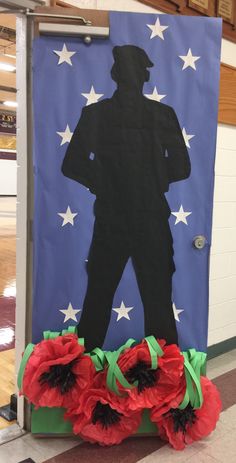 Veterans Day Photo Backdrop, Veterans Day Decor, Veterans Day Posters For School, Vfw Auxiliary