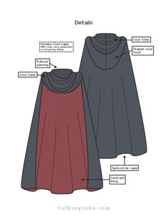 an image of two women's tops with measurements