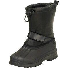 Norty Toddler, Little and Big Boy's and Girl's Snow Boots, Let your kids frolic in the snow or wet ground when it's colder out and stay dry, Side zipper for easy on and off with a lace front featuring an adjustable toggle closure, The black and royal colors have an adjustable front strap and not zipper. Fleece lined boot gives then extra warmth and comfort in the cold weather conditions, Rugged outsole for extra traction, All man made materials, Made in China, #43033 Size: medium.  Gender: unise Kids Winter Boots, Girls Snow Boots, Kids Snow Boots, Insulated Boots, Toddler Winter, Royal Colors, Waterproof Snow Boots, Fur Shoes, Toddler Boots