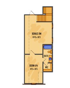 the floor plan for a two bedroom apartment with an attached bathroom and living room area