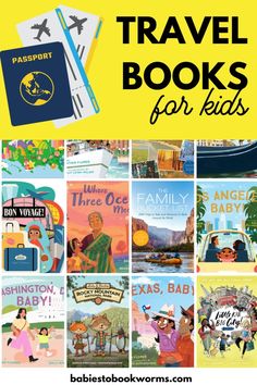 the best travel books for kids that are easy to read and great for traveling with children