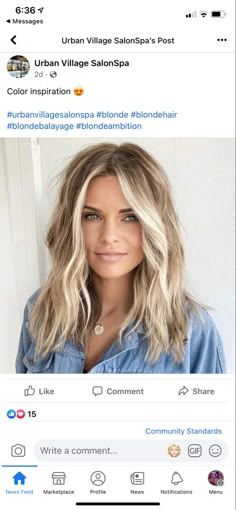 Long Mom Haircut, Hair Inspiration Blonde, Pretty Blonde Hair, Hair 2022, Pretty Blonde, Holly Marie, Awesome Hair, Mom Hairstyles