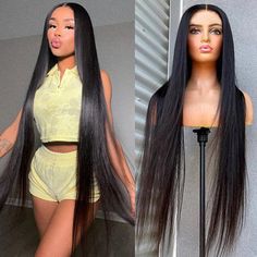 Cheap human hair wigs is true to length and has minimal shedding definitely will be purchasing another soon. 4x4 lace wig is very soft and takes curls very well would definitely recommend for beginner wig buyers. Affordable wigs is soft and lace is amazing with enough room for all head sizes doesn’t require much maintain PRODUCT FEATURES Item: HD Glueless Wigs 4x4 Straight Hair Closure Wig Pre-Cut Lace Wigs 30 Inch Hair Material: Virgin Human Hair Wigs, 10A Grade, No Really Shedding, No Tangle, 40 Inch Bust Down Wig, Gluess Wig, Beginner Wig, 30 Inch Wig, Extensions Hairstyles, Cheap Lace Front Wigs, Cheap Human Hair Wigs, Matric Dance, Hd Lace Wig