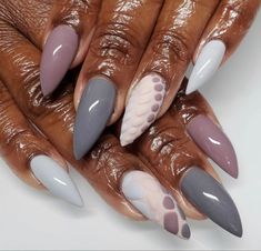 Fly Nails, Finger Art, Fall Gel Nails, Diva Nails, Nail Colours, Dope Nail Designs, Almond Acrylic Nails, Nail Files