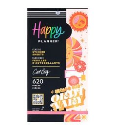 the happy planner bookmark is on display