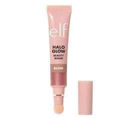 E.L.F. Halo Glow Blush, Beauty Wand, Liquid Blush Wand For Cheeks, Vegan, Cruelty-Free, Pink-Me-Up, Nwt, New With Tags Liquid Blush Wand: Give Your Cheeks A Radiant Flush And Pretty Pop Of Color With A Wave Of This Magic Blush Wand. Creates Luminous & Radiant Dimension: The Lightweight Liquid Formula Is Infused With Hydrating Squalane To Add Instant Luminosity And Radiant Dimension To Your Complexion. Buildable & Blendable Formula: Liquid, Buildable Blush Formula Effortlessly Blends Into Skin. C Elf Blush Liquid, Elf Halo Glow Blush, Elf Makeup Products, Halo Glow Blush, Gifts Wishlist, Taylor Christmas, Elf Blush, Elephant Skincare, Burr Basket