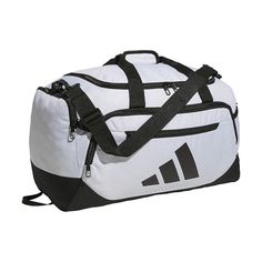 This small duffel bag is a big help whenever you travel for sports. It keeps all your gear, apparel and accessories organized and easy to access with a spacious main compartment, multiple zip pockets and webbing attachment points to clip things to. Built for daily wear and tear, it has several ways to haul it: hand straps, a shoulder strap or by connecting it to a luggage trolley. How do you accessorize? Check out our ACCESSORIES GUIDE for essential tips to elevate your style with must-have acce Accessories Guide, Luggage Trolley, Accessory Organization, Duffel Bag, Volleyball, Wear And Tear, Daily Wear, Zipper Pocket, Elevate Your Style