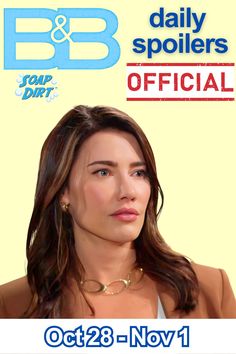 Daily Bold and the Beautiful spoilers the week of October 28-November 1, 2024 see Steffy Forrester make a wild business decision. #boldandthebeautiful #Boldandbeautiful 28 November, November 1, Soap