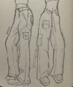 two men standing next to each other with their hands on their hipss, wearing overalls