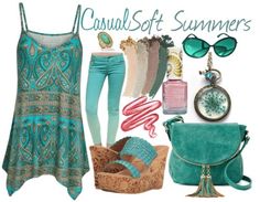 Casual Soft Summers Iridescent Summer, Colour Season, Color Seasons, Elegant Dressing