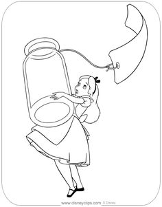 Drink Me Bottle Alice In Wonderland, Alice Coloring Pages, Drink Me Alice In Wonderland Drawing, Alice In Wonderland Line Art, Eat Me Alice In Wonderland Drawing, Alice And Wonderland Drawings, Alice In Wonderland Outline, Coloring Pages Alice In Wonderland, Alice Drink Me Bottle