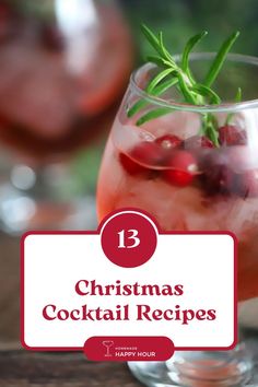 Looking for the perfect signature cocktail to serve at your Christmas party this holiday season? These festive Christmas cocktails are easy to make, delicious to sip, and sure to put you in the holiday spirit. Easy Christmas Cocktail, Christmas Cocktail Recipes, Best Christmas Cocktails, Peppermint Martini, Cider Sangria, Apple Cider Sangria, Creamy Cocktails, Cranberry Juice Cocktail