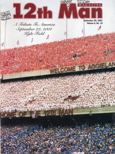 a large crowd of people at a soccer game