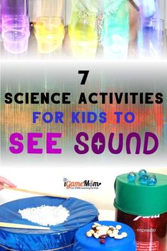 science activities for kids to see sound