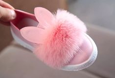 Toddler Baby Girls Rabbit Ear Shoes Bump baby and beyond Baby Shoe Size Chart, Unique Rabbit, Fluffy Shoes, Fur Sneakers, Baby Shoe Sizes, Baby Bunny, Princess Shoes, Rabbit Ears