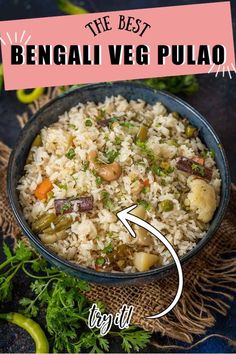 the best bengali veg pulao recipe with step by step instructions and pictures