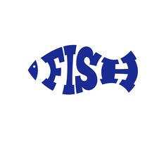 a fish with the word fise written on it