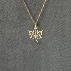 Maple Leaf Necklace Autumn Inspired Leaf Pendant Nature Jewelry in 925 Sterling Silver or 18k Gold Perfect Gift for Nature Lovers - Etsy Elegant Sterling Silver Leaf-shaped Necklace, Sterling Silver Leaf-shaped Jewelry In Yellow Gold, Leaf-shaped Yellow Gold Necklace For Gift, Leaf-shaped Yellow Gold Necklace, Yellow Gold Leaf Necklace For Gift, Yellow Gold Leaf Necklace As Gift, Yellow Gold Leaf-shaped Jewelry Gift, Elegant Fall Jewelry Gift, Elegant Fall Jewelry For Gifts