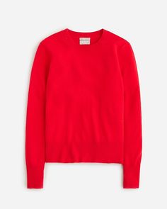 J.Crew: Cashmere Classic-fit Crewneck Sweater For Women Closet Inventory, Fall Suit, Winter Wishlist, J Crew Collection, Confessions Of A Shopaholic, Wardrobe Refresh, Winter Capsule Wardrobe, Wardrobe Capsule, Jcrew Sweater