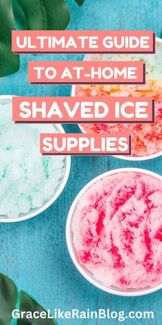 the ultimate guide to at - home shaving ice suppies on gracelikerainnblog com