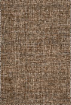 an area rug with brown and tan colors