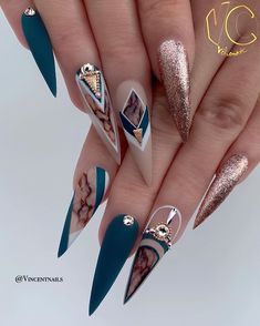 Marble lover.... Anyone? 😚😚😚 Using gel polis Makijaż Smokey Eye, Almond Acrylic Nails, New Nail Art, Acrylic Nail Art, Pretty Acrylic Nails, Creative Nails, Best Acrylic Nails