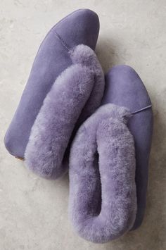 Step up your self-care regimen via the Sophia Soft-Sole Australian Merino Sheepskin Slippers. Featuring a feminine cross-front design, this luxurious footwear wraps your feet in cloudlike, premium Australian Merino sheepskin to keep your toes toasty warm. With time, the plush footbed molds to your individual feet, for a heavenly feel with each step. Life at home just got a serious upgrade. Includes a padded foam midsole for luxurious comfort and durability. Beautiful Slippers, Soft Sole Slippers, Best Slippers, Bedroom Slippers, Woman Bedroom, Sheepskin Slippers, Soft Slippers, Blue Carpet, House Shoes