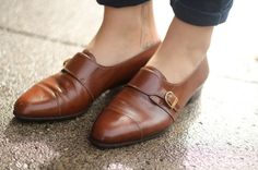 ferragamo A Well Traveled Woman, Italian Shoes, Brown Shoes, Monk Strap, Vintage Shoes, Suho, Loafers For Women, Hobo Bag