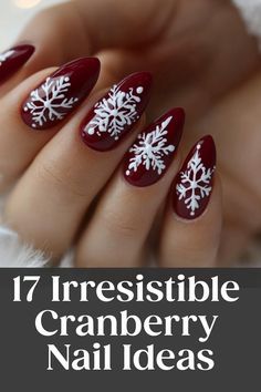 Cardinal Nails, Cranberry Nails, Deep Red Nails, Subtle Ombre, Perfect Manicure, Spring Nail Designs, Christmas Nails Easy, Beautiful Nail Designs, Spring Nail