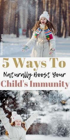 It's the time of year when your children are most likely to get sick. But there are easy ways you can help strengthen their immunity. Click to read 5 Ways to Naturally Boost Your Child�s Immune System | This Little Nest children's immunity | How to boost my child's immunity | how to prevent flu in children | How to keep my child from getting sick