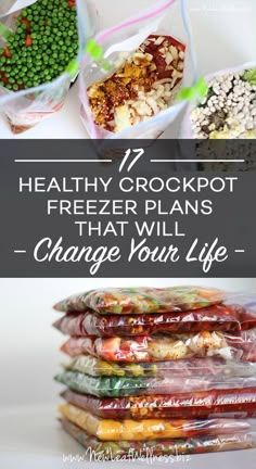 freezer plans that will change your life - 17 healthy crockpot freezers