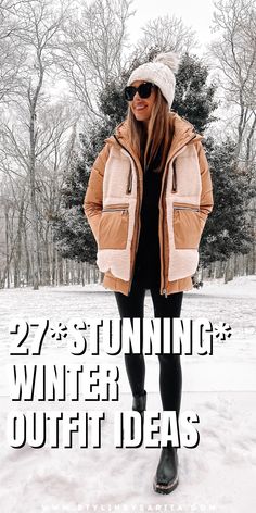 winter outfits Snow Outfit Ideas For Women, Christmas Winter Outfits Women, Cute Outfits For Colorado Winter Style, Paris Winter Outfits Cold Weather, Women’s Winter Outfit Ideas, Cute Casual Cold Weather Outfits, Mom Christmas Outfits Casual, Cute Snowy Day Outfits, Snow Winter Fashion