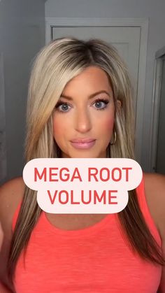 How To Tease Your Hair For Volume, How To Get Volume In Hair Roots, Bombshell Hair Tutorial, Volume Hair Tutorial, Volume Straight Hair, Long Hair Volume, Volume Haircut, Big Volume Hair, Makeup Tips To Look Younger