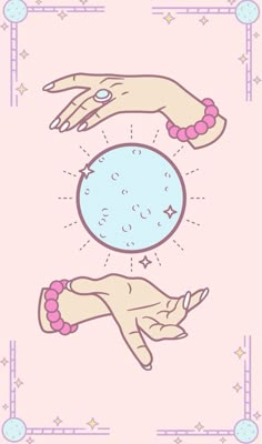 two hands holding a blue ball with stars on the bottom and one hand reaching for it