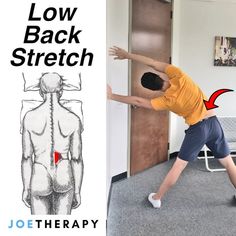 a man is doing exercises in the office with his back and arm muscles drawn out