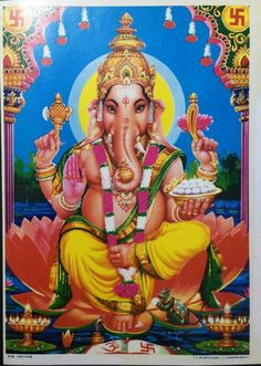 an image of the god ganesha