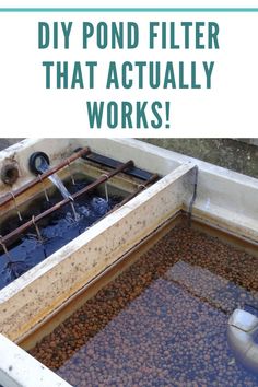 pond filter Diy Outdoor Pond, Duck Ponds Backyard Diy, Diy Patio Pond, Diy Duck Pond, Pond Filtration System Diy, Duck Pond Ideas, Tire Pond, Diy Filter For Pond, Pond Bog Filter Diy