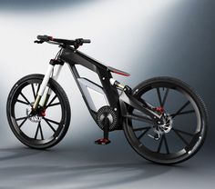 First Audi buys Ducati... Now this!  Pretty awesome! Audi A, Audi E-tron, Triumph Motorcycles, E Bike, Tron, Cool Bikes