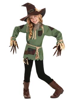 This is an exclusive Girl's Scary Green Scarecrow Costume. Scary Scarecrow Costume, Car Pumpkin, Scarecrow Outfits, Scarecrow Cosplay, Scarecrow Wizard Of Oz, Scary Scarecrow, Scary Party, Toddler Costumes Girl, Car Funny