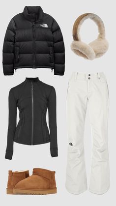 𝒫𝒾𝓃: 𝑔𝑜𝓁𝒹𝓈𝒽𝑜𝓇𝓉𝓎 💌 Ski Trip Outfit Aesthetic, Skiing Outfits Aesthetic, Snow Boarding Aesthetic Outfits, Skiing Outfit Aesthetic, Ski Trip Clothes, Ski Trip Outfits, Winter Ski Outfit